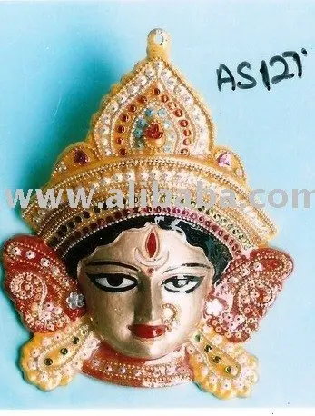 Durga Kaali Face Hanging