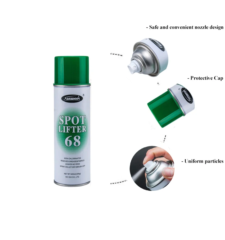 Sprayidea 68 spot lifter / oil go / fabric grease cleaning