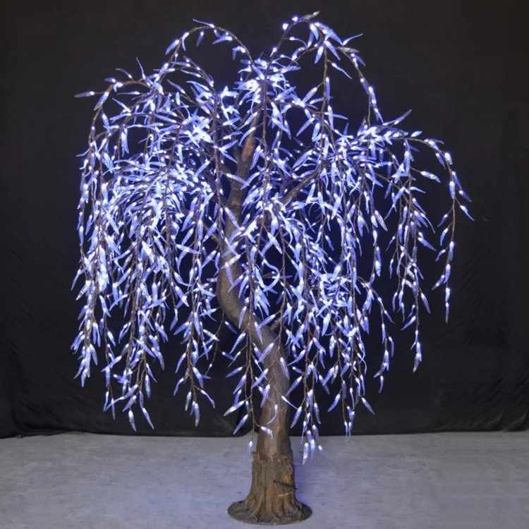 Artificial Weeping Willow Tree With Lights 