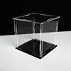 Clear Acrylic Display Box Cartoon Doll Car Model Dustproof Display Case Cube