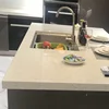 factory price man made acrylic asolid surface marble stone glossy kitchen countertop design