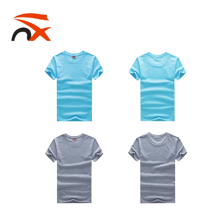 
Custom High Quality 90% Polyester 10% Spandex Lycra Cotton T Shirt 