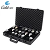 Promotional display men travel aluminum watch case with pillows