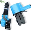 Energy saving pneumatic steel strapping tool with high tension force