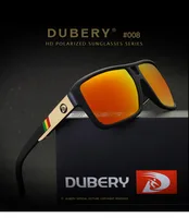 

Dubery D008 hot selling mens women UV400 FDA square driving sports polarized sunglasses for men