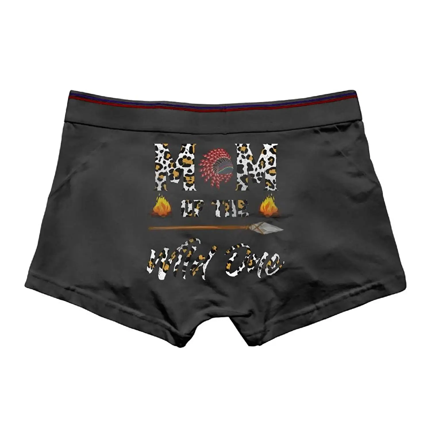 Pitbull Mom Gold Low Waist Seamless Underwear for Women Smooth Panties Stretch Briefs
