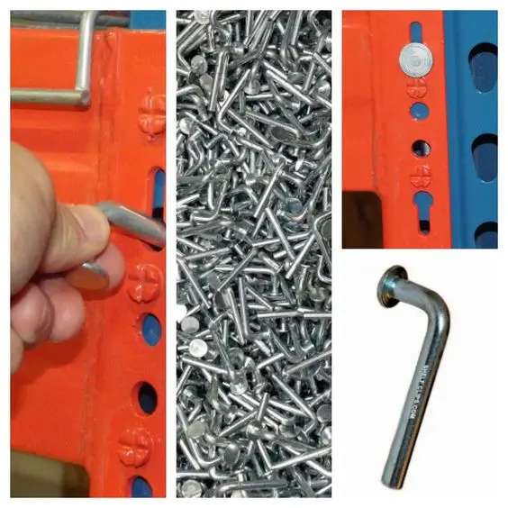 Industrial Longspan Shelves Drop Pin Pallet Rack J Bolt Safety Clip Buy Safety Clip J Bolt
