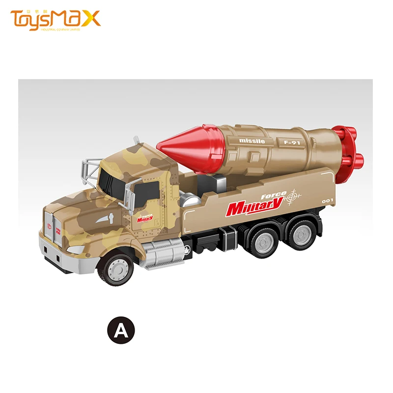2019 New US 1:46 Scale Popular Pull Back Alloy Military Truck Toys Battery operated Die Cast Model Truck