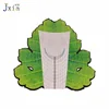 OEM ODM Welcome Green Leaf Shape Sticky Self Adhesive Oval Nail Extension Forms