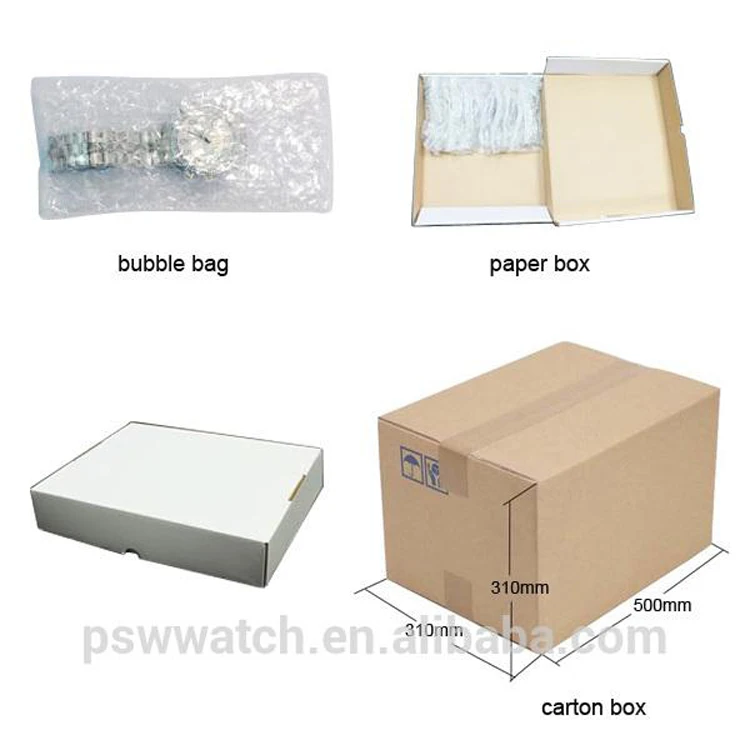 Unique design maple wooden watches brown genuine leather strap watch