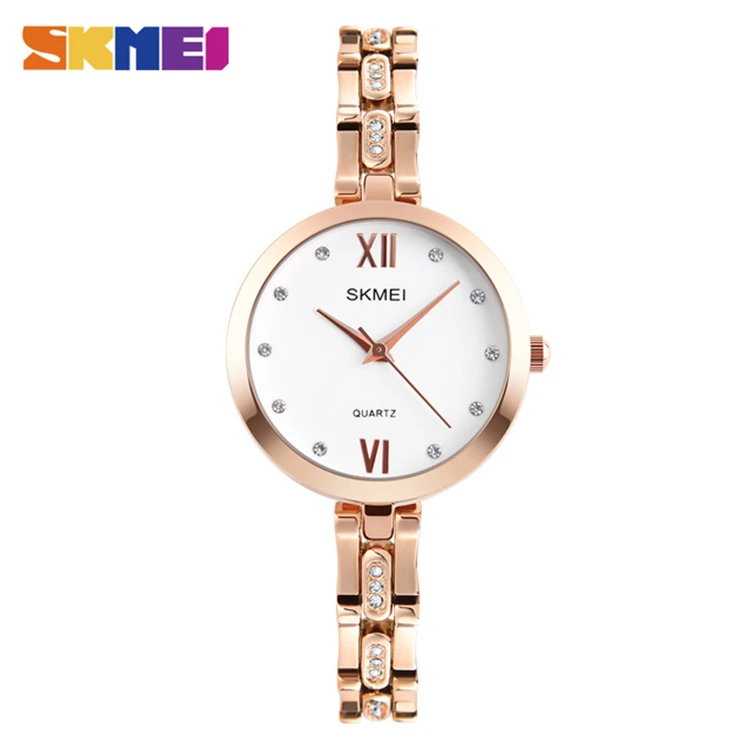 

SKMEI 1225 Hot Selling Quartz Luxury Rhinestones Strap Ladies Wristwatches Fashion Top Brand Dress Watch, N/a