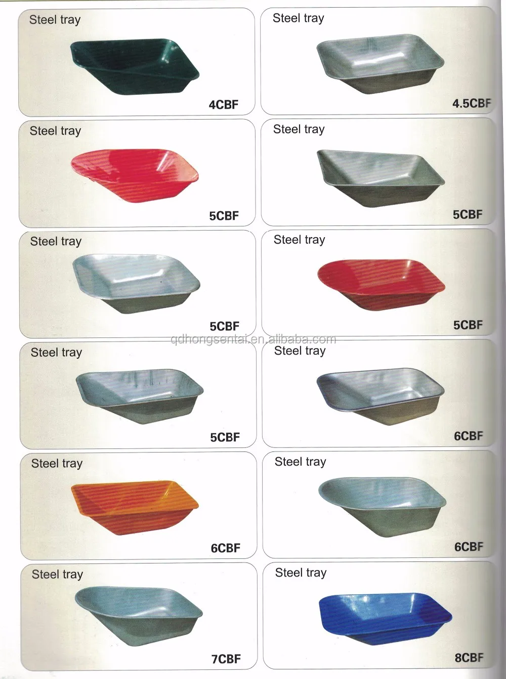 Replacement Wheelbarrow Plastic And Steel Tray For Wheelbarrow Buy