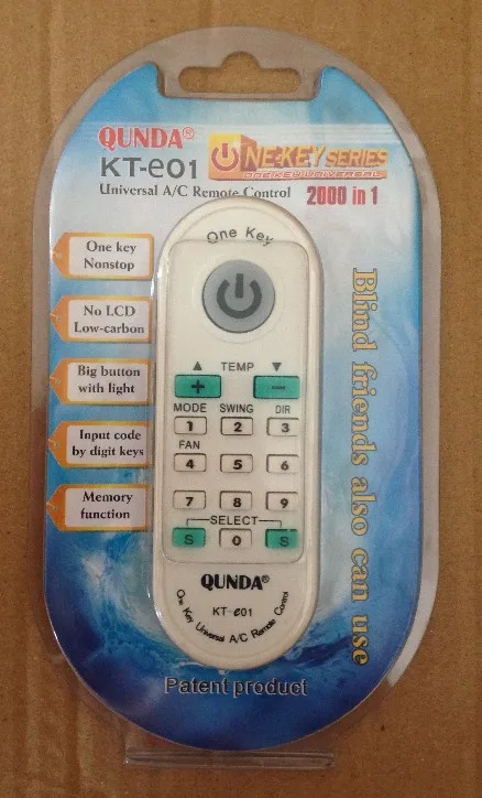 China Factory High Quality A/C Split AC Control Universal Air Conditioner Good Quality Low Price AC Remote Controllers