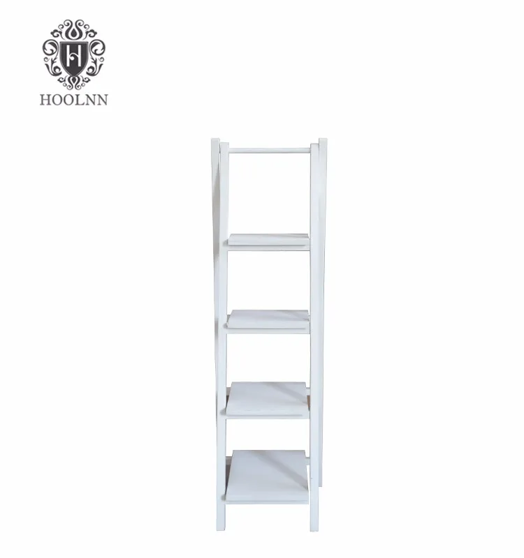 Vanda Recycled Wooden New Design Ladder Bookshelf HL240