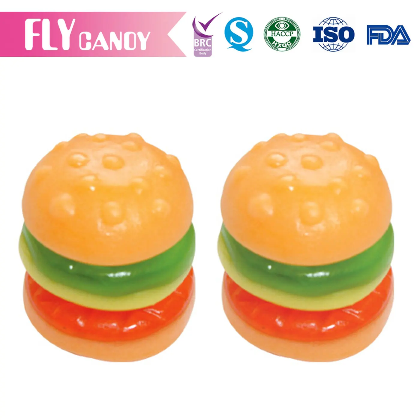 Fruit Flavoured Fast Food Gummy Halal Candy Buy Gummy Halal,Gummy