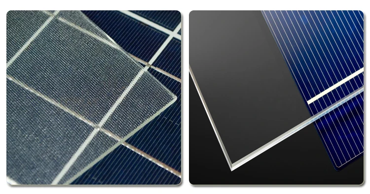 Hot sale transparent photovoltaic solar panels glass price