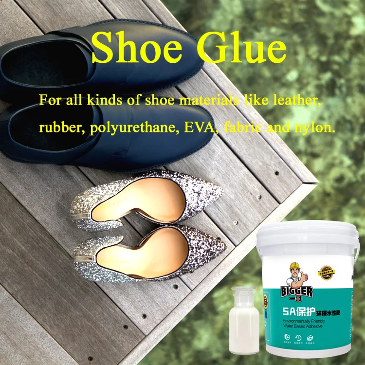Water Based Shoe Adhesive For Shoe Materials Like Rubber Pu Pvc Eva