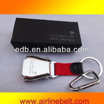 boeing seat belt keychain