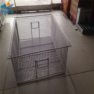 Special Custom 316 food grade stainless steel screen kitchen cooking wire mesh basket