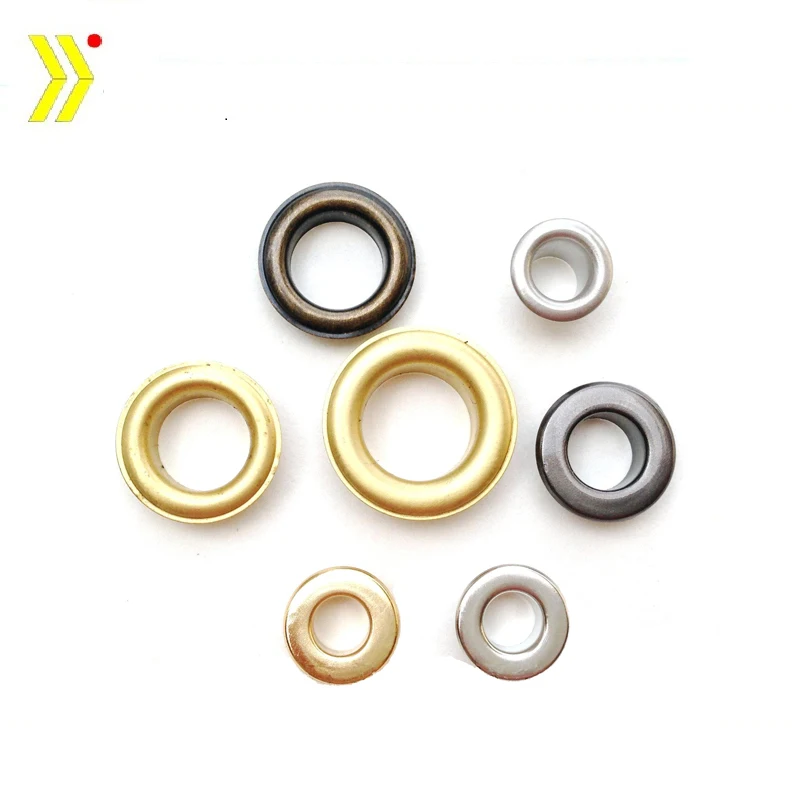 
Dongguan customized special turned part brass curtain eyelet ring 