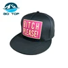 Hot sale 5 panels 100% polyester baseball cap closed back