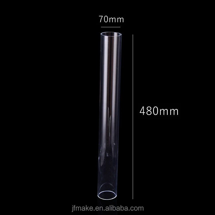 Heat Resistant Clear Plastic Cylinder Tube Buy Heat Resistant Clear