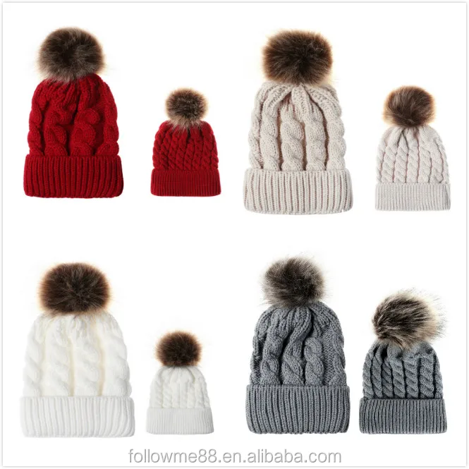 boys red winter hat