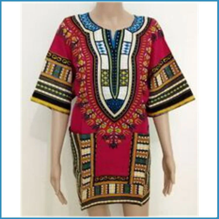 dashiki shirt dress