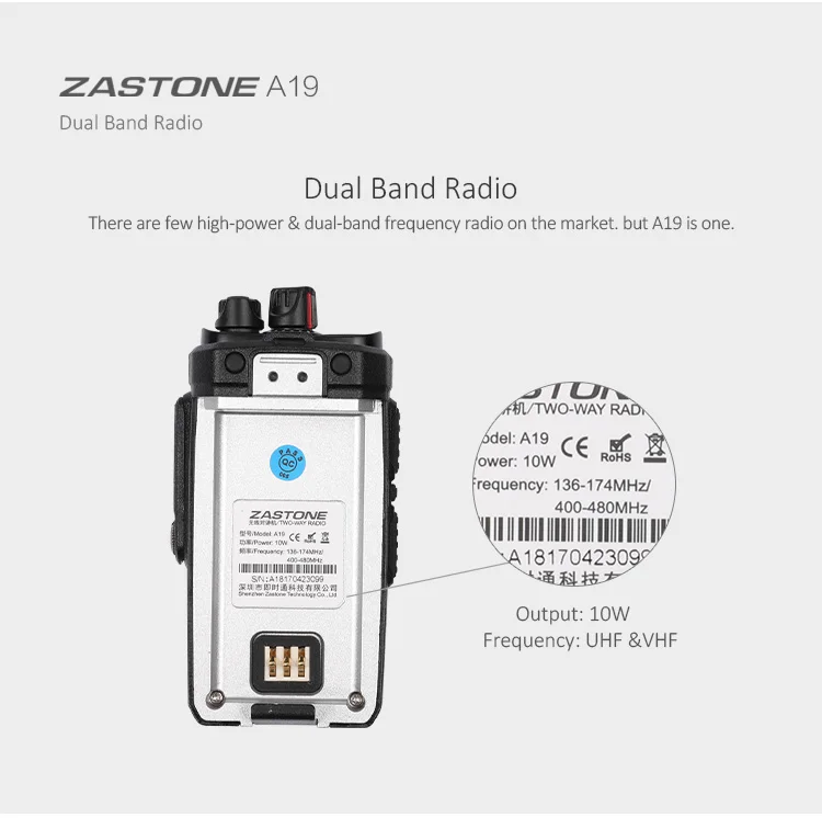 high tech walkie talkie radio