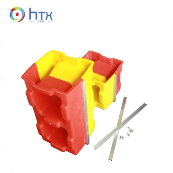 plastic concrete interlock hollow brick larger block