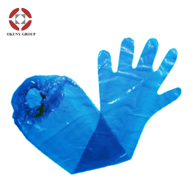 8g Arm Length Ldpe+eva Long Veterinary Disposable Rectal Examination