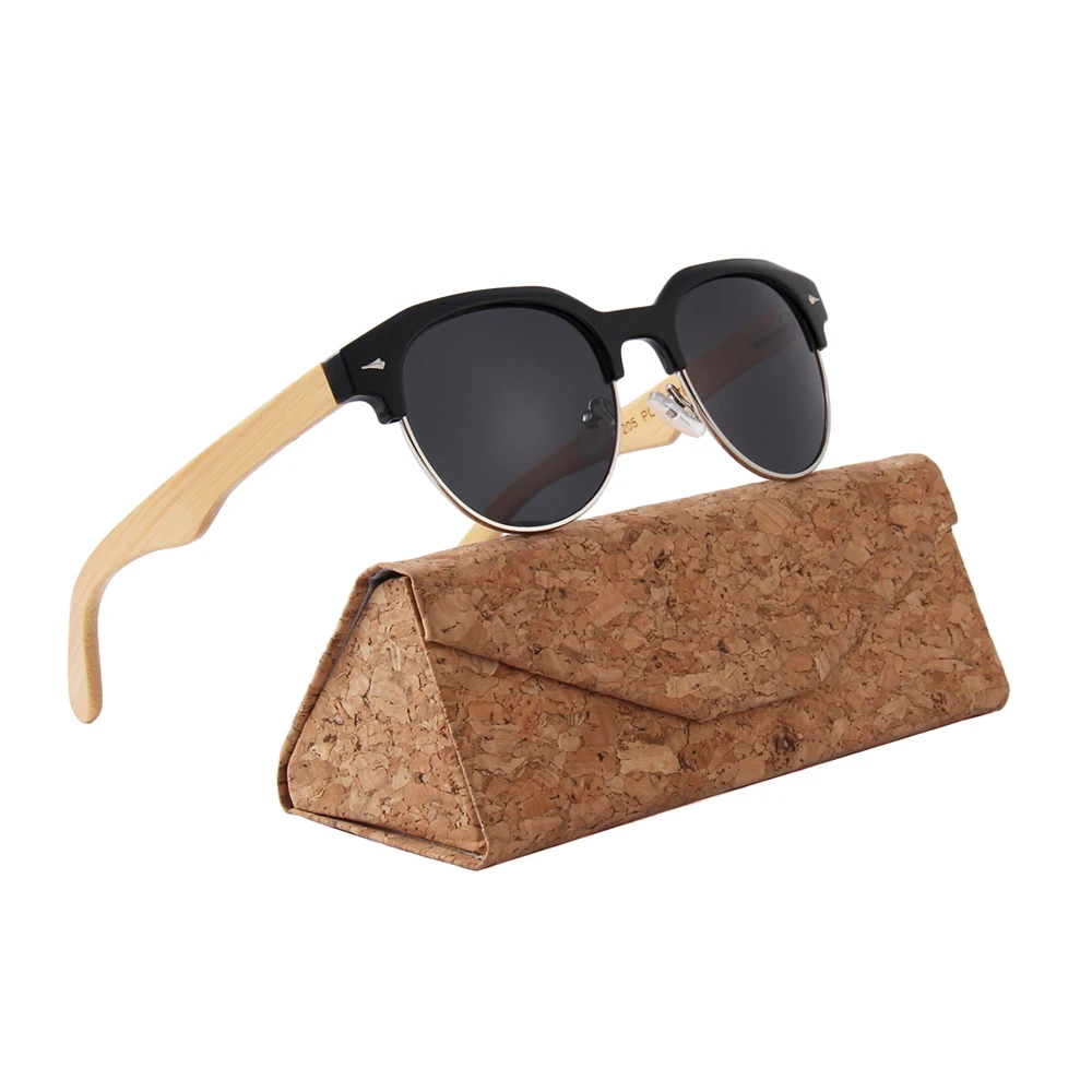 

bamboo factory custom sun glasses private label bambu polarized sunglasses 2020