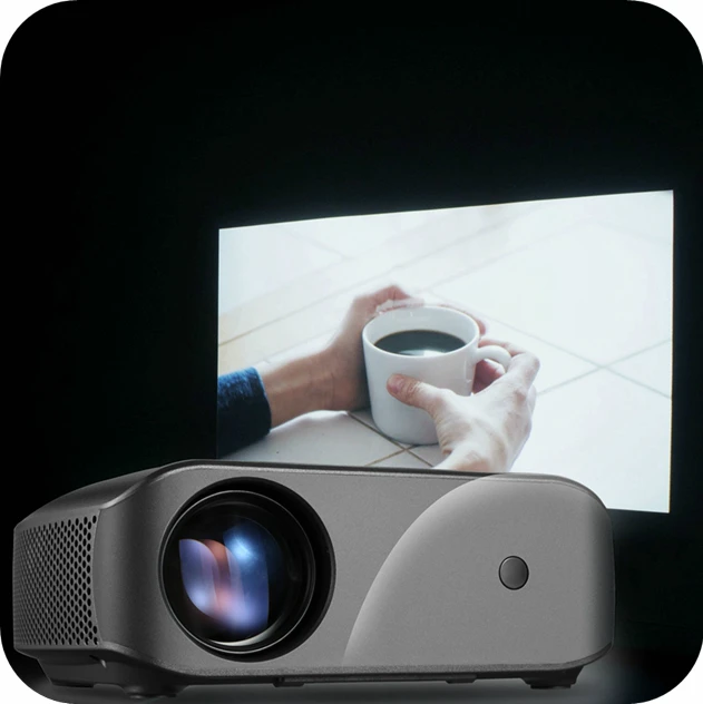 

F10 1280x720 2800 Lumen LED Small Digital Projector Ultra Short Throw