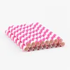 Creatively insoluble liquid quite striped paper straws