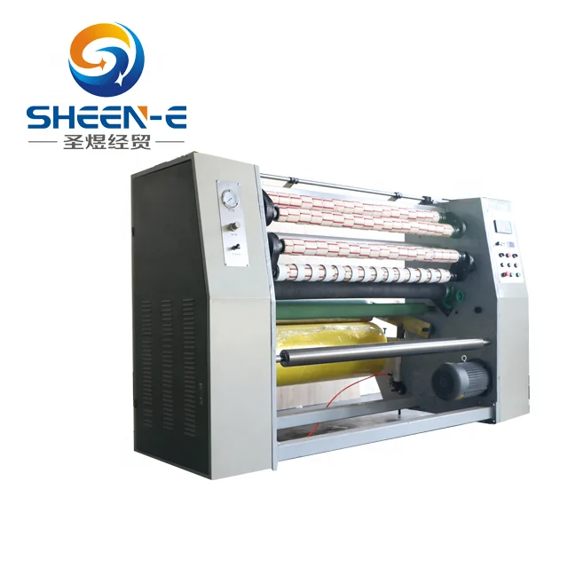 
SY1300 bopp used adhesive tape slitting machine,scotch machine for tape slitting 