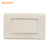 Almond color one way one gang switch with big rocker america standard electric wall switch