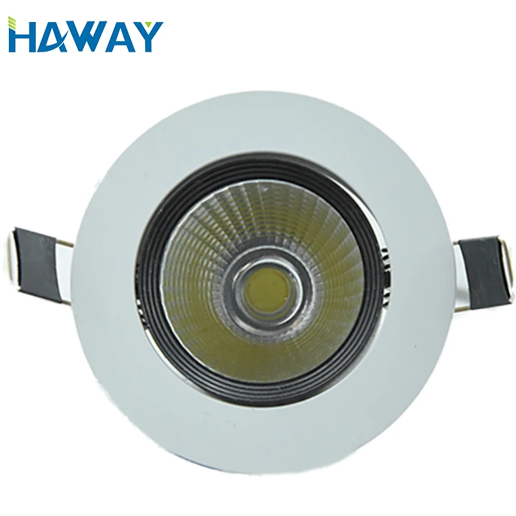 Factory selling High quality COB 5w/9W/12W/15W   Anti-glare commercial led downlight ceiling down light for hotel