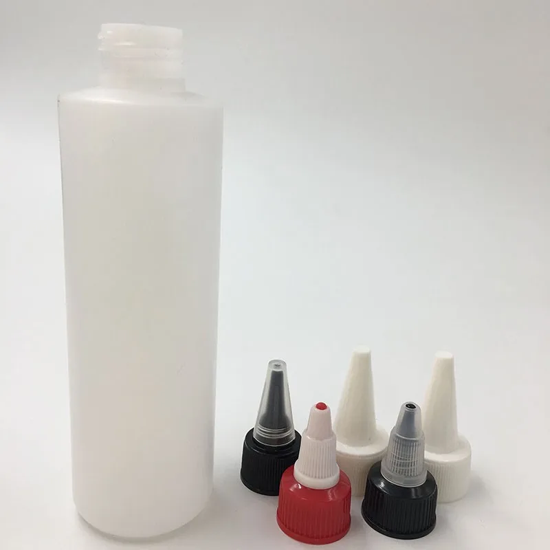 Custom Food Grade 30ml 60ml 120ml 180ml 250ml 500ml Hdpe Soft Empty