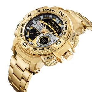 MIZUMS 8007 Luxury Men LED Digital Quartz Watch Men Army Military Sport Watch Male Waterproof Date Wrist Watch Relogio Masculino