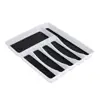 Kitchen knife flatware drawer organizer plastic material