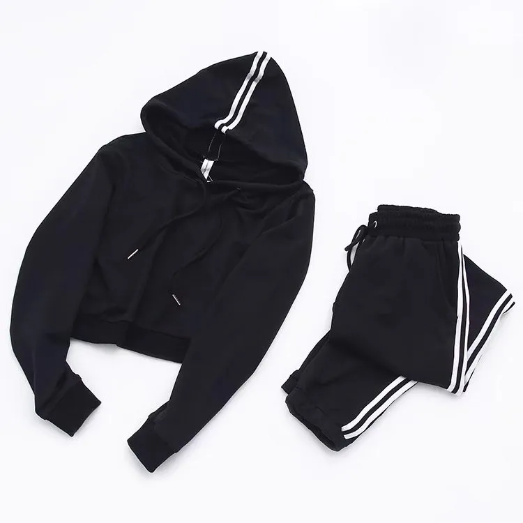 slim fit tracksuit womens