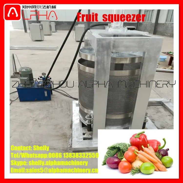 fruit press machine