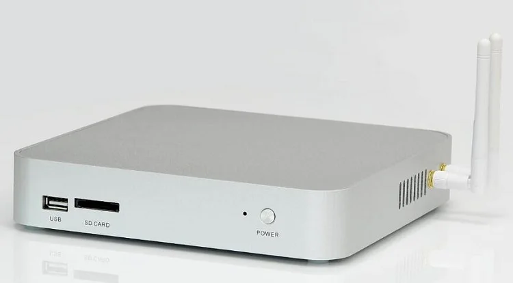 Fanless Mini PC B7 Intel Celeron N3150 Quad Core with 2*RS232 COM port VGA HD-MI