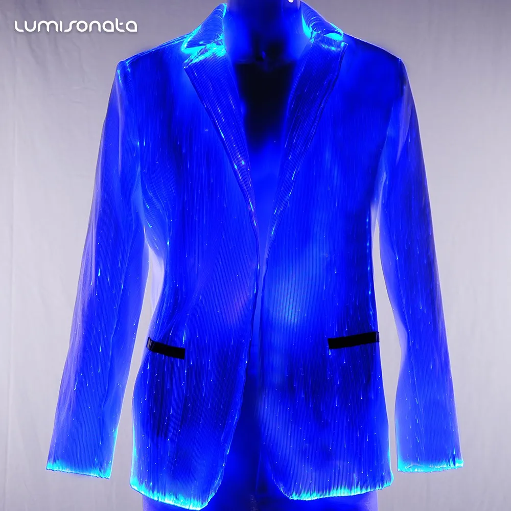 Led Light Jacket Evening Running Jacket Rave Party Wear Glow Jacket For Men Buy Jacket With