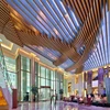 Wood Surface Pvc Ceiling Interior Fireproof Decoration Material