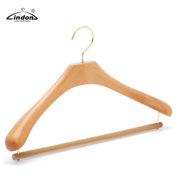 wooden coat hangers