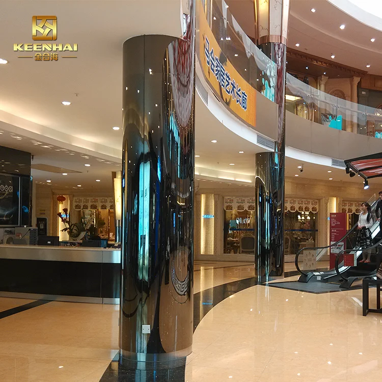 Building Interior Post Stainless Steel Column Cladding - Buy Column ...