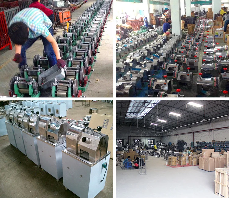 NEWEEK electric sugarcane juicing ginger juice extractor machine sugar cane mill machine