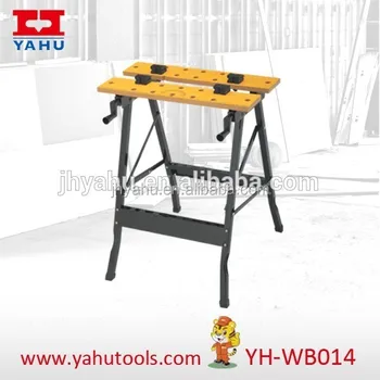 Foldable Steel Workbench With Clamps Yh Wb014 Buy Steel