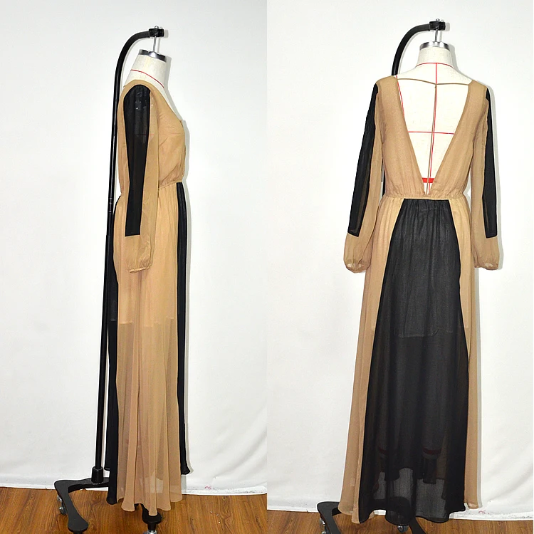 
Newest style long maxi beach wedding bohemian women plus size dress 